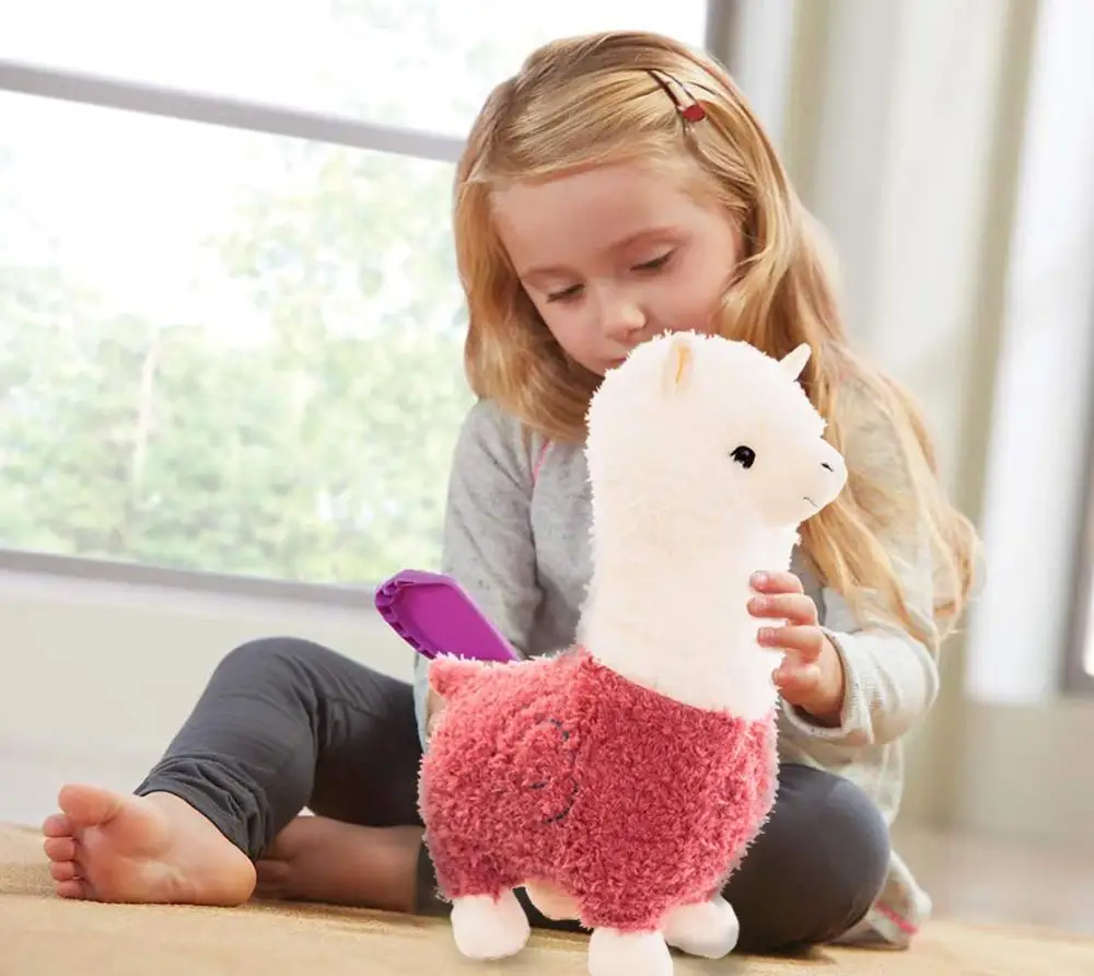 Альпака чучела животных лама плюшевая игрушка Плюшевая Кукла изумительно мягкая