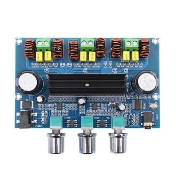 

Bluetooth 5.0 TPA3116D2 Digital Power Amplifier Board 2.1 Channel 2*50W+100W Stereo Power Audio Class D Bass Subwoofer Amplifier