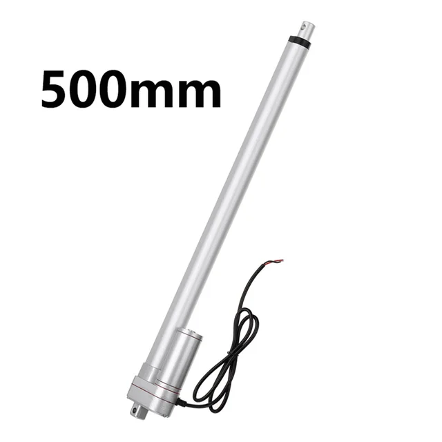 DC 12V/24V Linear Actuator 500mm Stroke DC 12V Linear Actuator 1500N ​Electric Drive Window Opener Linear Motor 30W 2.5A