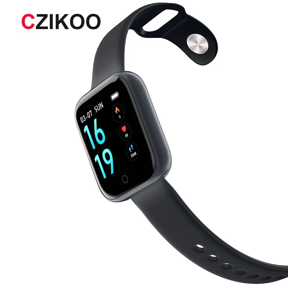 

T80 Smart watch IP67 Waterproof real-time monitor heart rate & sleeping best Couple Fitness Tracker pink fit women