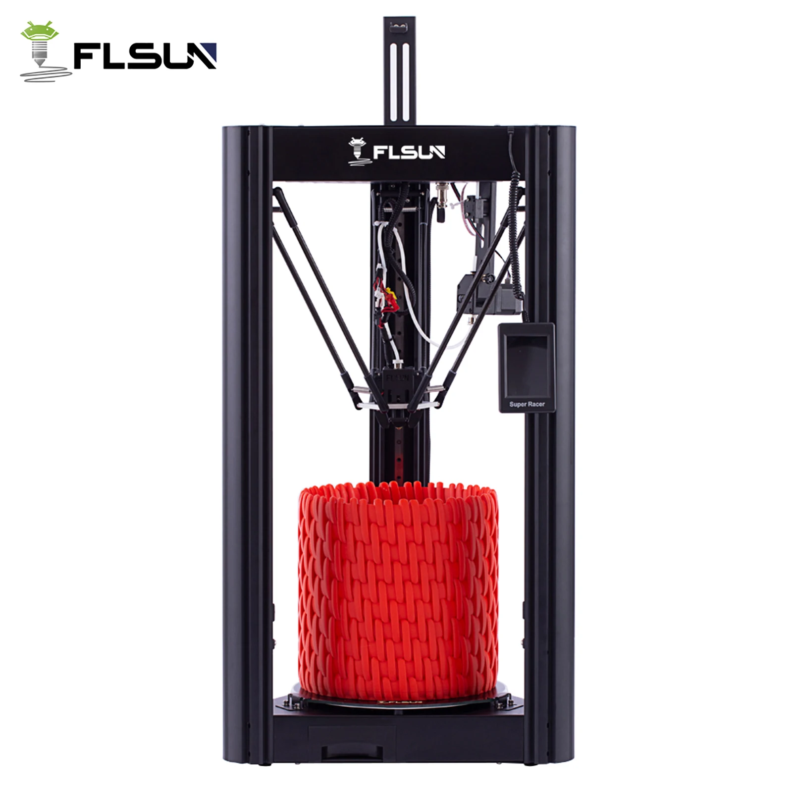 FLSUN SuperRacer SR 3D Printer High Speed TMC2209 Silent Driver Handheld Capacitive Screen 32-Bit Processor 260mm x 330mm Size resin printer 3D Printers