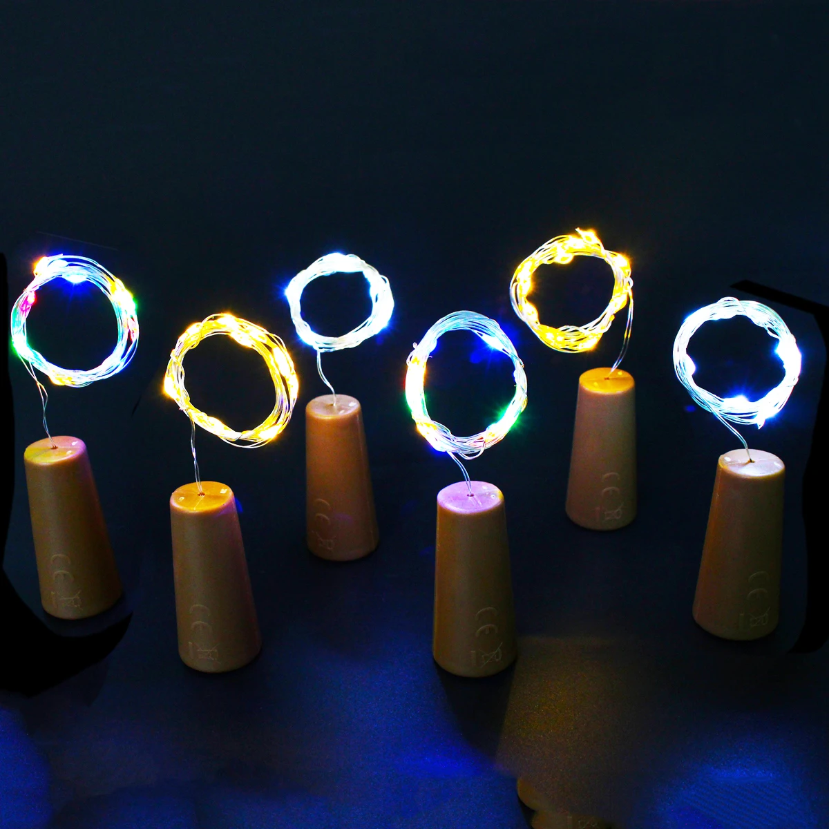 LED String DIY Fairy Lights for Glass Bottle Vintage Rustic Wedding Table Decoration Bachelorette Hen Party Valentines