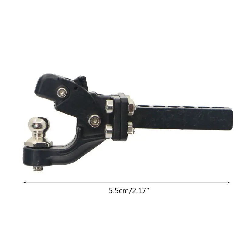 TOOGOO Gancho de Remolque de Enganche de Metal para SCX10 90046 para TRX4 1//10 RC Coche de Orugas Modelo de Juguete para Ni?Os con Control Remoto para Beb/é Ni?O