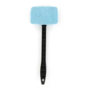 

Multifunction Car Window Cleaner Brush Handle Auto Window Dust Fog Moisture Cleaner Wash Tools Windshield Towel Car Accessories