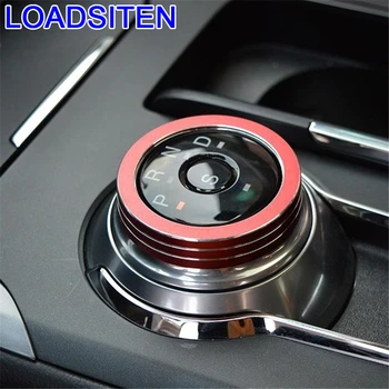 

Car Automovil Chromium Control System Gear Button Knob Interior Sticker Strip Modification Mouldings 17 18 19 FOR Ford Mondeo