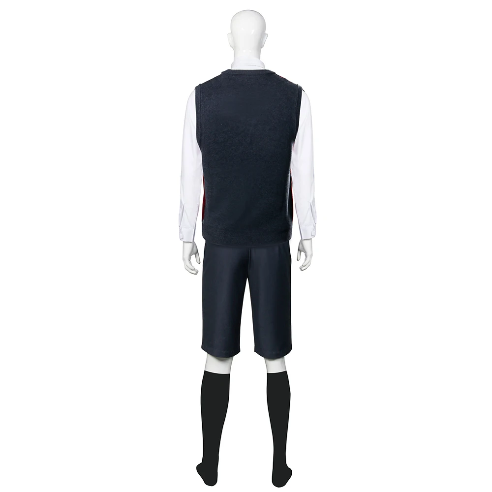 The Umbrella Academy Cosplay Costume Hargreeves Number Five Uniform High Grade Halloween Carnival Costumes for Adults (6)