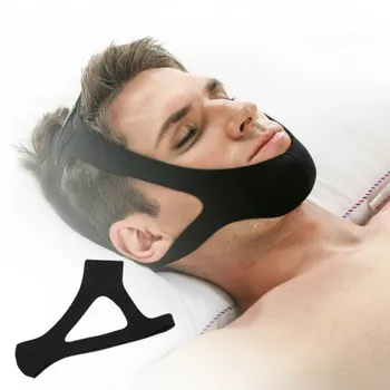 

New Neoprene Anti Snore Stop Snoring Chin Strap Belt Anti Apnea Jaw Solution Sleep Support Apnea Belt Sleeping Care Tools