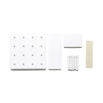 

Organizer Holder Pegboard Hole Board Display Storage Plastic Wall Decor
