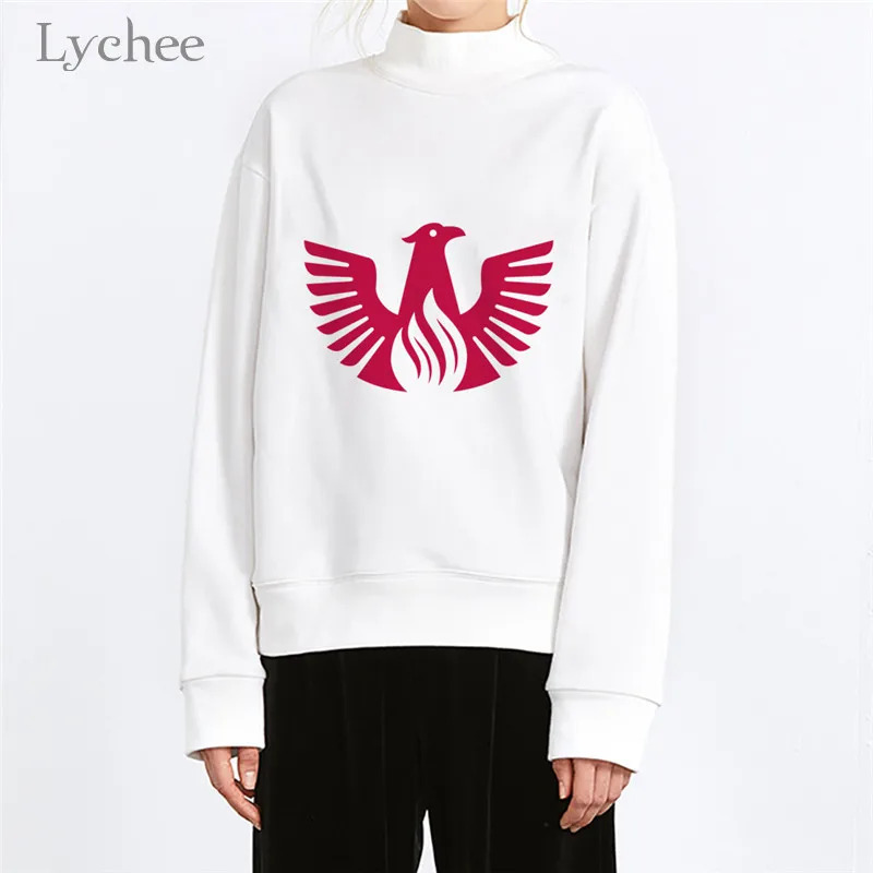 7 Lychee, Harajuku, принт дракона, Женская толстовка, топ, Повседневный, вырез лодочкой, женские пуловеры, свободные, весна-осень, дамские свитшоты, топы - Цвет: 7