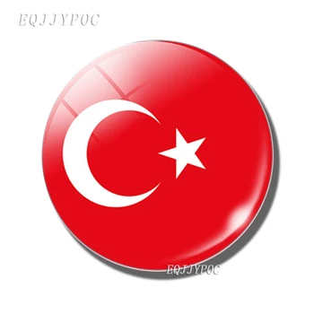 

Turkey Flag 30 MM Fridge Magnet Turkey flag Ankara Aegean Sea Glass Dome Magnetic Refrigerator Stickers Note Holder Home Decor