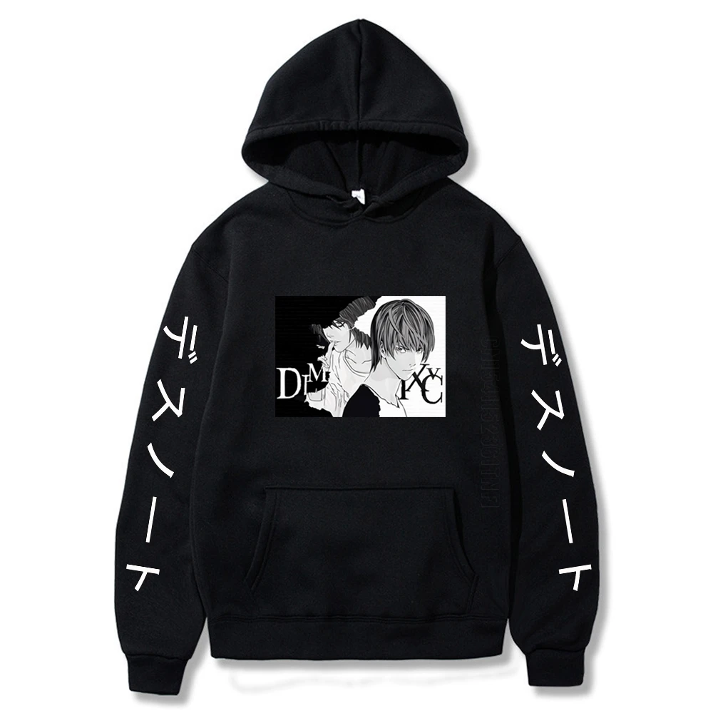

Death Note Hoodies Unisex Student Daily Casual Fashion Designer Streetwear Hoodies Men Hooded Tops Sweatshirt