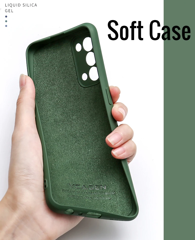 Original Liquid Silicone Case For Samsung Galaxy S8 S9 Plus S10 S10e S20 FE Note 10 Ultra 10 Lite S21 Plus 8 9 Luxury So_voghion.com
