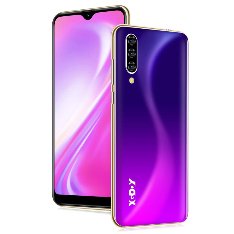 XGODY 3G Waterdrop Smartphone 6.26 Full Screen Face Unlock Mobile Phone Android 9.0 2GB 16GB MTK658