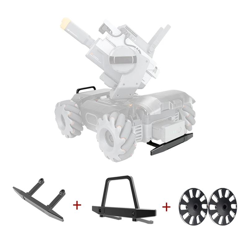 Алюминиевый сплав защитные аксессуары набор для Dji Robomaster S1 анти-столкновения переднего бампера и заднего бампера защиты