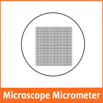

0.2mm DIV Glass Stage Eyepiece Objective Lens Slide Scale Measuring Microscope Micrometer Calibration Ruler for Microscope
