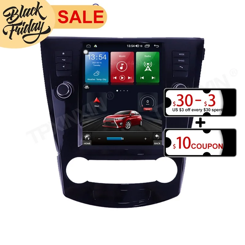 

128GB Android 10.0 Tesla Style for Nissan X-Trail 2014 - 2017 Carplay GPS Car Navigation Multimedia Video Player Stereo Radio