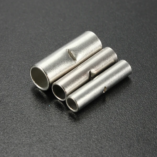 50 шт. 18-22 AWG Калибр неизолированный/не изолированный стыковой обжимной разъем