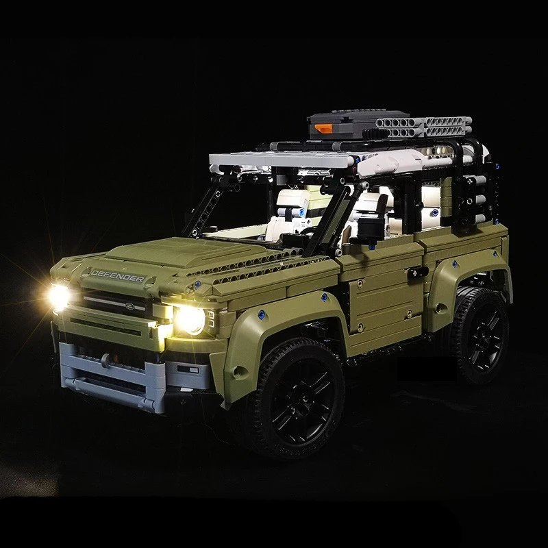 

Legoed 42110 SUV Land Rover Defender Model Building LED Light Parts Light Line Refit LED Set