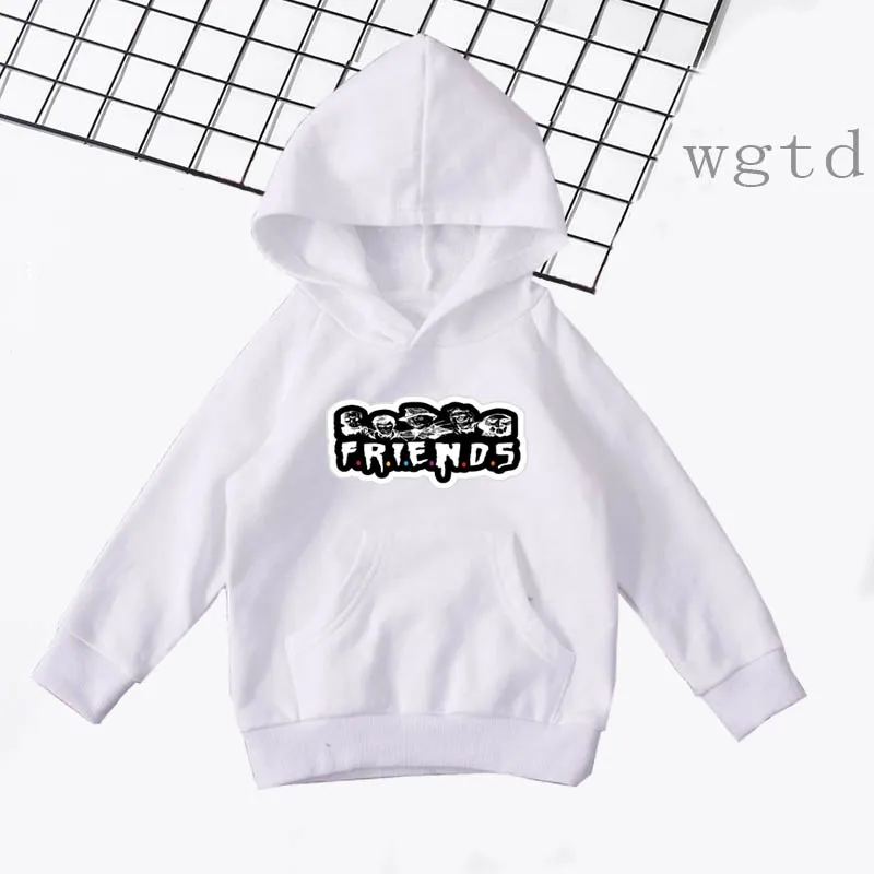 Sweatshirt Fille Horrow Friends Boys Hoodies Kids Casual Autumn Winter Warm Hoodie Boys Girls Hooded Baby Long Sleeve Sweatshirt