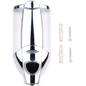 

1Pc Soap Holder Wall Soap Dispenser Shampoo Container Liquid Soap Dispenser Plastic Shampoo Dispenser For Home Room Toilet Hotel