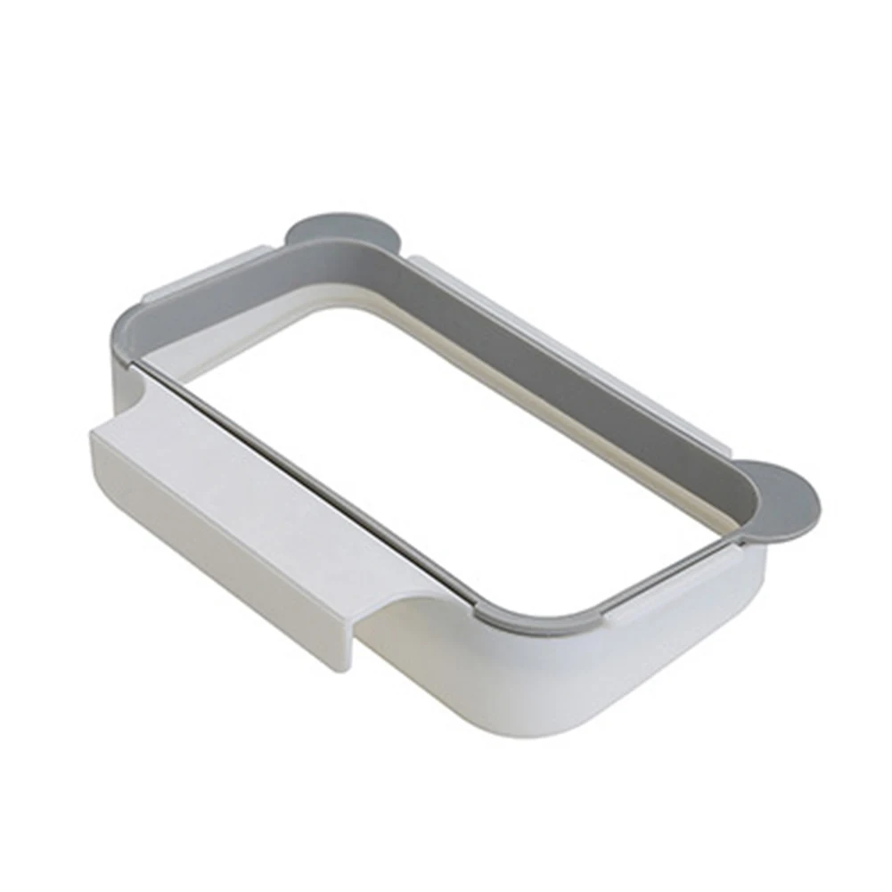 

Foldable Over trash can for kitchen Cabinet Trash Bag Holder Hanging Garage Plastic Bag Holder for Kitchen Storage Holders Racks