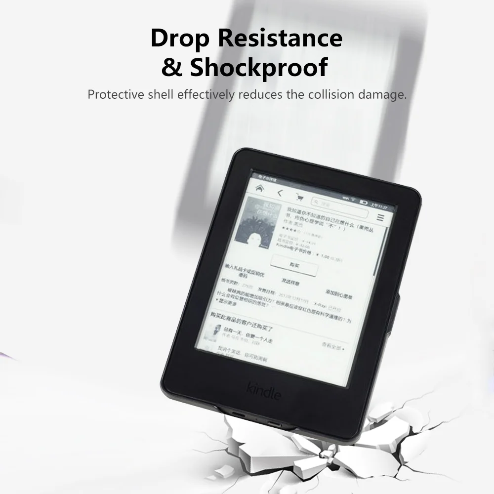 Чехол для amazon kindle 7 7-го поколения 6 ''читалка тонкий умный защитный чехол для kindle 7-го поколения читалка