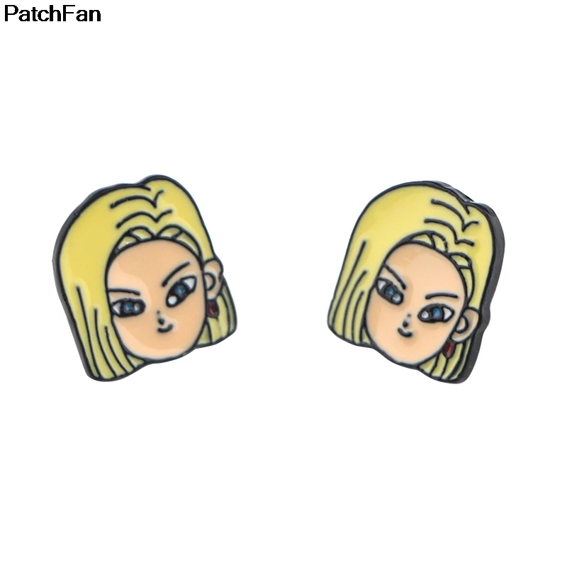 12 пар/лот A2641 Patchfan Наруто Аниме Мультфильм Украшение Серьги Сплав Аксессуары для девочек вечерние Ювелирные изделия Подарки