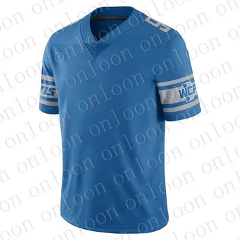 

Men's Customized Detroit Stitch Jersey American Football Fans Jerseys STAFFORD GOLLADAY HOCKENSON SANDERS KERRYON OKUDAH Jersey