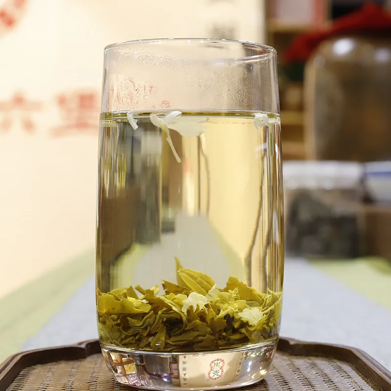 China Jasmine Flower Green Tea Real Organic New Early Spring Jasmine Tea for Weight Loss Green Food Health Care