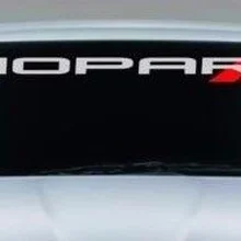 Для MOPAR DODGE HEMI автомобильный стикер для лобового стекла логотип виниловые наклейки с рисунком буквы