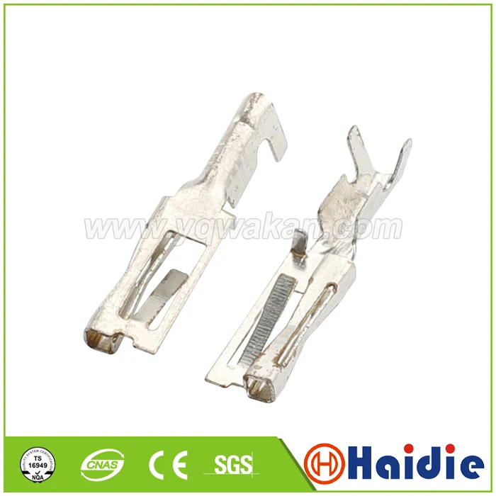 

Free shipping 50pcs auto terminal for elcetric connector, crimp loose pins loose terminals DJ621A-23