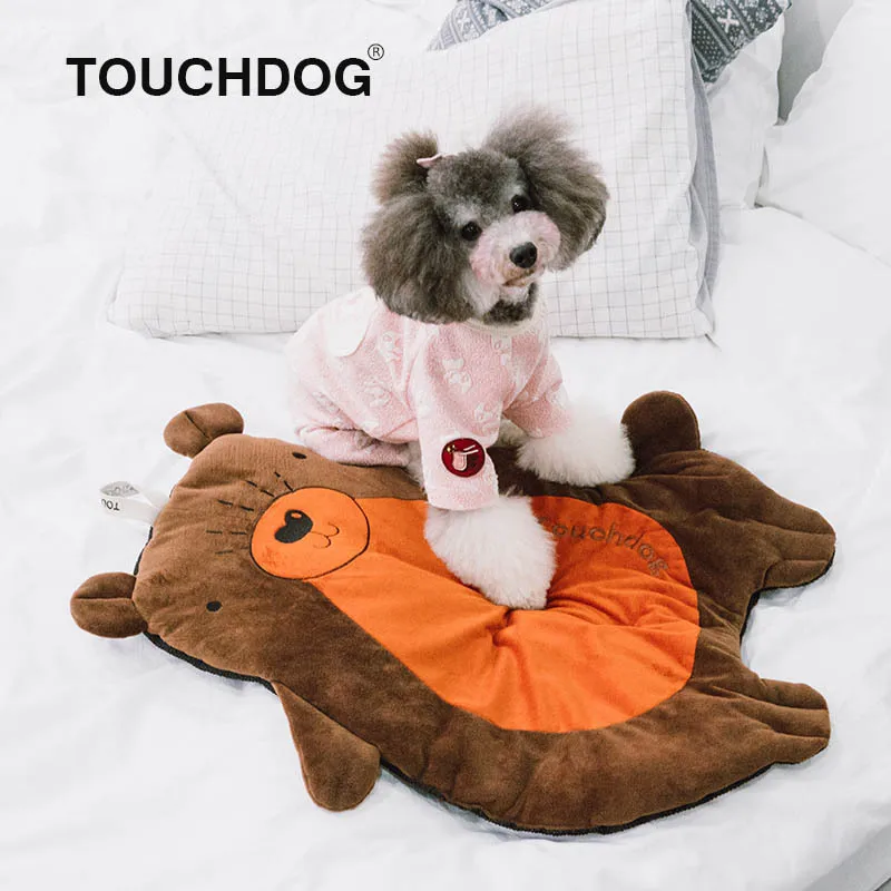 Touchdog стиль Подушка для животных подстилка животных Карнавал серии Макарон цвет мультфильм Подушка для собак кошек