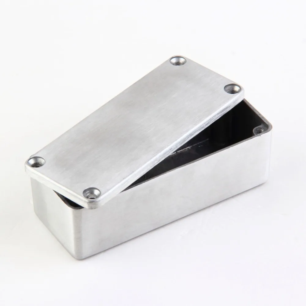 

1Pcs Aluminum Stomp Box Effects 1590A Style Pedal Enclosure FOR Guitar sell Good Quality