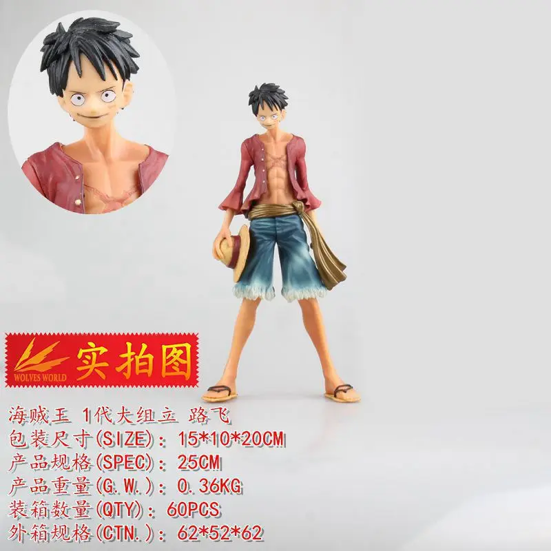 

One Piece/One Piece Straw Hat Mission Captain 2 after Spring Festival Luffy 1 S Large Assemblage Luffy Boxed Garage Kit