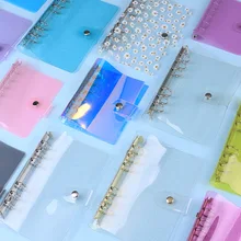 Couverture de carnet de notes à paillettes A7/A6/A5, Rose, violet, bleu, doré, scintillant, couverture de carnet de notes, Agenda, planificateur, couverture de balle, papeterie scolaire