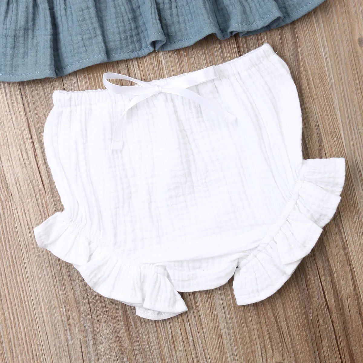 Baby Girl Fashion Sleeveless Summer Newborn Kid Cotton Vest+ Short 2 Pieces Set Children Outfit