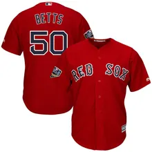 Новинка,, Мужская футболка Boston David Ortiz Mookie Betts, World