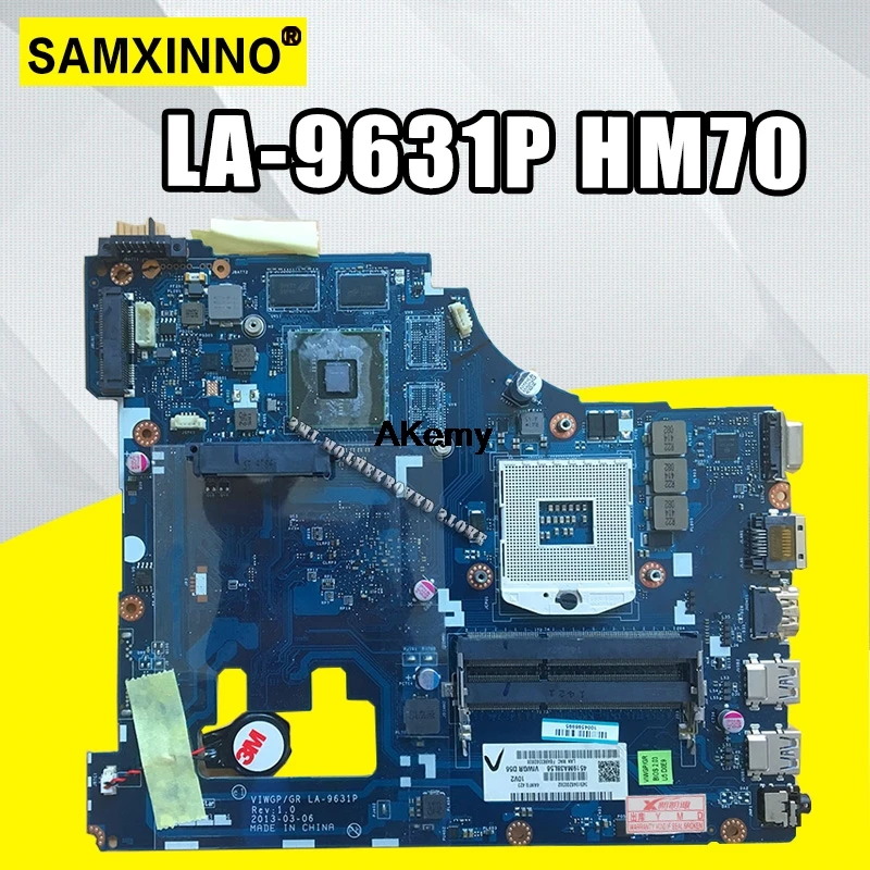 

For Lenovo G500 Laptop Motherboards VIWGP/GR HM70 LA-9631P only fit for Celeron CPU suit for Pentium tested working