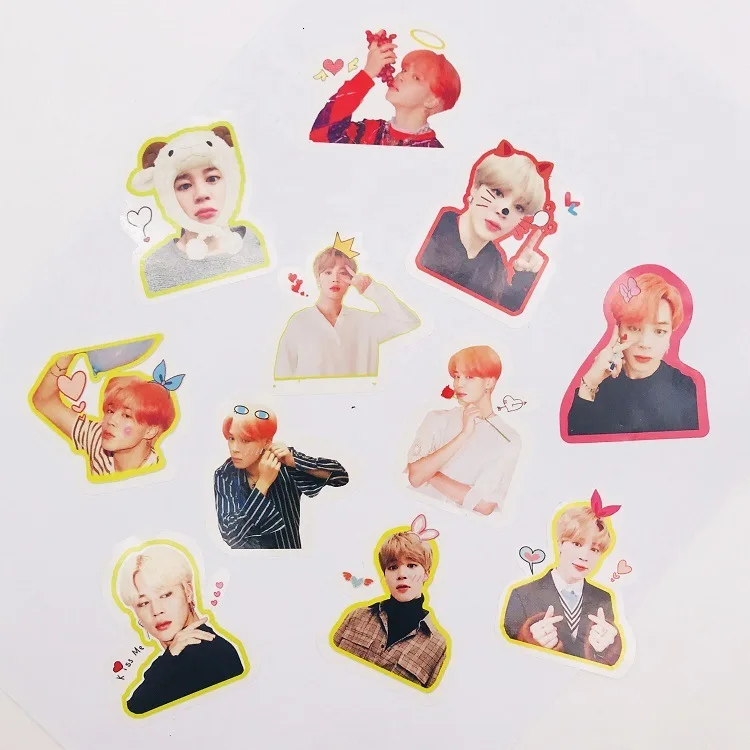 Модные kpop bangtan наклейки для мальчиков V JIMIN JK фото наклейки высокого качества милые kpop bangtan мальчики Новое поступление