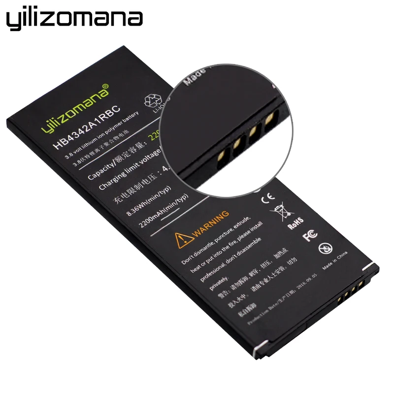 Оригинальный YILIZOMANA HB4342A1RBC аккумулятор для телефона Huawei Honor 4A 5A Y5II Y5 II 2 Ascend 5 + Y6 SCL TL00
