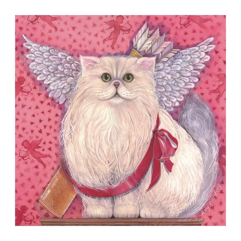 puzzle 500 MOMEMO Cupid Cat Пазлы для взрослых Белый Картон головоломка 500 игрушки с деталями Красивая живопись Пазлы подарки для любимых - Цвет: puzzle 500