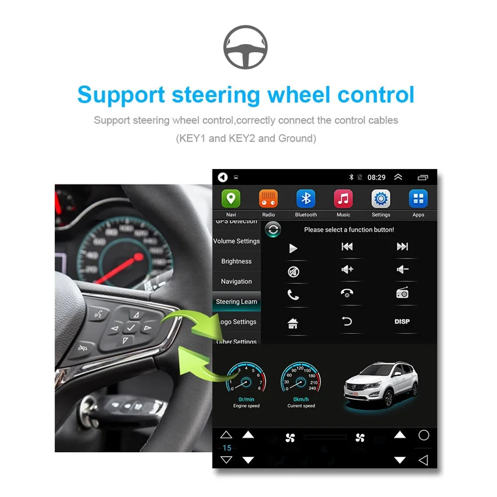 Jetalon Smart Car Navigation 4G сеть для Buick Regal 2009 13 стерео Android автомобильный GPS вертикальное