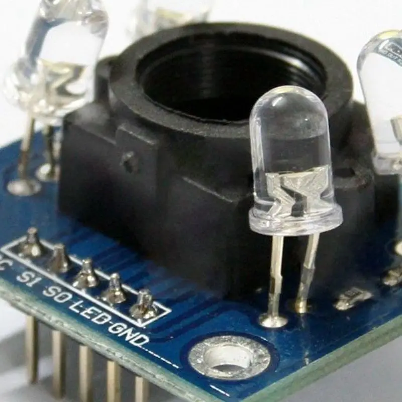 TCS3200 датчик распознавания цвета модуль детектора 3 V-5 V для MCU Arduino