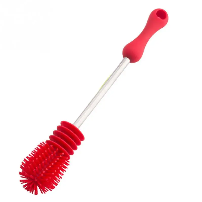 Creative Bottle Brush Unique design Baby Bottles Scrubbing Silicone Cleaning Tool Kitchen Cleaner For cup Washing Cleaning