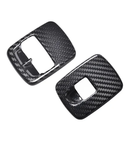 Для новых smart 453 fortwo forfour модификация из настоящего углеродного волокна аксессуары для автомобиля Регулировка окна декоративная рамка для кнопки