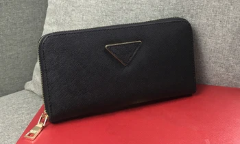 

2020 Luxury Designer Women's Long Wallet Cross pattern Wallets vertical Woman High Quality Lady Zipper purse