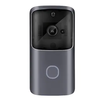 

WIFI DoorBell Video Doorbell 720P IP Security Intercom Wireless Camera Motion Detection Alarm Audio Talk Waterproof SD Card