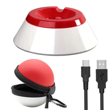 

CARPRIE Nintend Switch NS Ball Plus Power Type-C Charger Charging Dock Station Stand With Bag For Pokeball Eevee Game