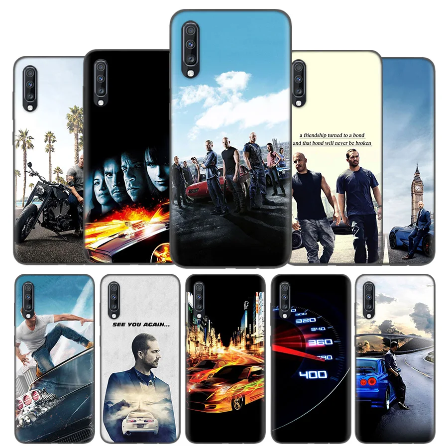 

Silicone Case Cover For Samsung Galaxy A50 A80 A70 A40 A30 A20 A20e A10 A9 A8 A7 A6 Note 8 9 10 Plus 2018 5G Fast And Furious