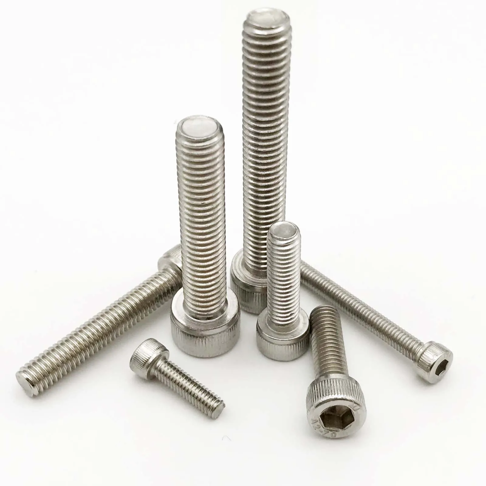 M12 12mm x 65mm A2 Stainless Steel Fully Threaded Hex Bolt Pack of 10 Setscrew